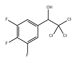 2,2,2-Trichloro-1-(3,4,5-trifluorophenyl)ethanol,2629863-03-0,结构式