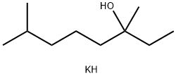3,7-二甲基-3-辛醇钾 结构式