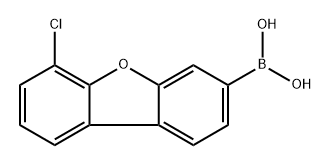 (6-氯二苯并[B,D]呋喃-3-基)硼酸, 2634757-63-2, 结构式
