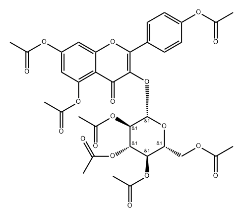 Astragalin heptaacetate|