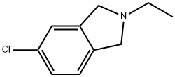 5-chloro-2-ethylisoindoline 化学構造式