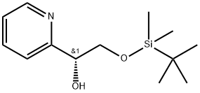 2-Pyridinemethanol, α-[[[(1,1-dimethylethyl)dimethylsilyl]oxy]methyl]-, (αR)-|(R)-2-[(叔丁基二甲基硅基)氧基]-1-(吡啶-2-基)乙醇