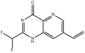 2-(二氟甲基)-7-乙烯基吡啶并[3,2-D]嘧啶-4(1H)-酮, 2637414-24-3, 结构式