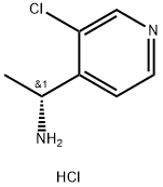(R)-1-(3-Chloropyridin-4-yl)ethan-1-amine dihydrochloride Structure