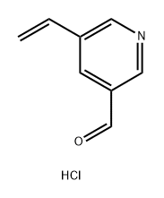 5-乙烯基烟碱醛盐酸盐, 2639406-04-3, 结构式
