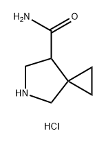 5-azaspiro[2.4]heptane-7-carboxamide hydrochloride Structure