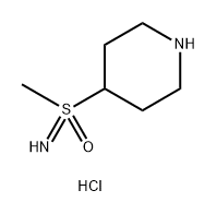 imino(methyl)(piperidin-4-yl)-lambda6-sulfanone hydrochloride,2639410-39-0,结构式