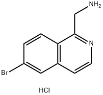 1-(6-bromoisoquinolin-1-yl)methanamine
dihydrochloride 结构式