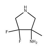 4,4-difluoro-3-methyl-pyrrolidin-3-amine|