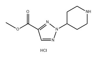 2639460-88-9 methyl 2-(piperidin-4-yl)-2H-1,2,3-triazole-4-carboxylate hydrochloride