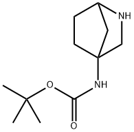 tert-butyl N-{2-azabicyclo[2.2.1]heptan-4-yl}carbamate Structure