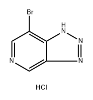 7-bromo-3H-[1,2,3]triazolo[4,5-c]pyridine hydrochloride Struktur