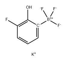 三氟(3-氟-2-羟基苯基)硼酸钾,2641216-93-3,结构式