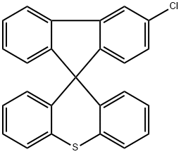 3-Chlorospiro[9H-fluorene-9,9′-[9H]thioxanthene] Structure