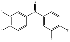 双(3,4-二氟苯基)亚砜,2642172-27-6,结构式