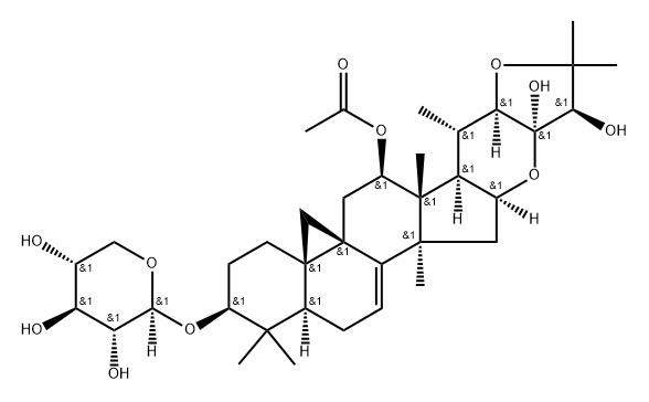 Cimiracemoside F Structure