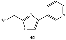 1-[4-(pyridin-3-yl)-1,3-thiazol-2-yl]methanamine dihydrochloride Structure