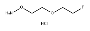 O-[2-(2-fluoroethoxy)ethyl]hydroxylamine hydrochloride,2648945-22-4,结构式