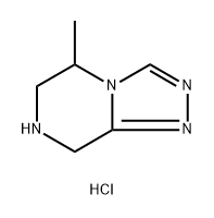 5-methyl-5H,6H,7H,8H-[1,2,4]triazolo[4,3-a]pyrazine dihydrochloride Structure