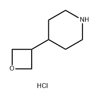 4-(氧杂环丁烷-3-基)哌啶盐酸盐,2648948-73-4,结构式