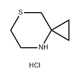 7-thia-4-azaspiro[2.5]octane hydrochloride Structure