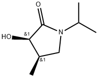 (3R,4R)-3-Hydroxy-4-methyl-1-(1-methylethyl)-2-pyrrolidinone,2649272-21-7,结构式