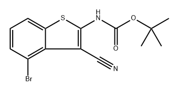 2649788-75-8 (4-溴-3-氰基苯并[B]噻吩-2-基)氨基甲酸叔丁酯