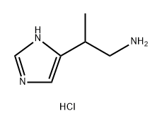 2-(1H-Imidazol-4-yl)propan-1-amine hydrochloride Struktur