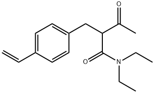 Α-乙酰基-4-乙烯基-N,N-二乙基苯丙酰胺,2652582-92-6,结构式