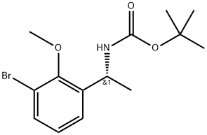 2654747-24-5 叔丁基 (R)-(1-(3-溴-2-甲氧基苯基)乙基)氨基甲酸酯