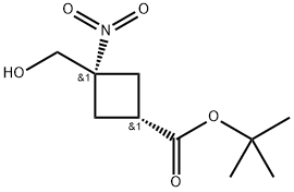 tert-butyl (1s,3s)-3-(hydroxymethyl)-3-nitrocyclobutane-1-carboxylate|CIS-3-(羟甲基)-3-硝基环丁烷-1-羧酸叔丁酯