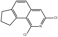 1,3-dichloro-8,9-dihydro-7H-cyclopenta[h]isoquinoline,2660322-31-4,结构式