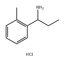 1-(o-Tolyl)propan-1-amine hydrochloride Struktur