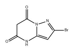 2-bromopyrazolo[1,5-a]pyrimidine-5,7(4H,6H)-dione Structure