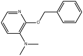 N,N-Dimethyl-2-(phenylmethoxy)-3-pyridinamine Structure