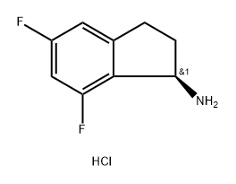 2682097-24-9 (R)-5,7-二氟-2,3-二氢-1H-茚-1-胺盐酸盐