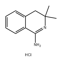 1-Isoquinolinamine, 3,4-dihydro-3,3-dimethyl-, hydrochloride (1:1)|3,3-二甲基-3,4-二氢异喹啉-1-胺盐酸盐