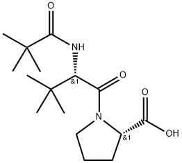 ((S)-3,3-二甲基-2-新戊酰氨基丁酰基)-L-脯氨酸,2682205-87-2,结构式