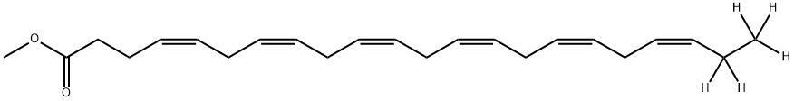 4,7,10,13,16,19-Docosahexaenoic-21,21,22,22,22-d5 acid, methyl ester, (4Z,7Z,10Z,13Z,16Z,19Z)-|二十二碳六烯酸甲酯