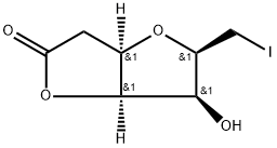 (3AR,5R,6S,6AR)-6-羟基-5-(碘甲基)四氢呋喃[3,2-B]呋喃-2(3H)-酮,2688788-67-0,结构式