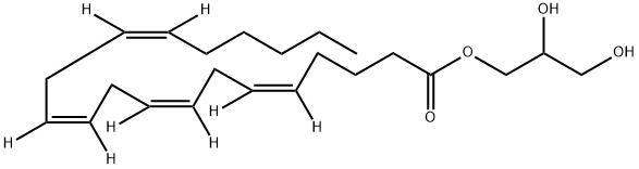 2692624-29-4 5,8,11,14-Eicosatetraenoic-5,6,8,9,11,12,14,15-d8 acid, 2,3-dihydroxypropyl ester, (5Z,8Z,11Z,14Z)-