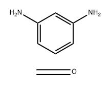 Formaldehyde, polymer with 1,3-benzenediamine Structure