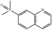 Dimethyl(quinolin-7-yl)phosphine oxide 化学構造式