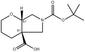 2696257-74-4 REL-(4AS,7AR)-6-(叔丁氧基羰基)六氢吡喃并[2,3-C]吡咯-4A(2H)-羧酸