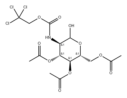 3,4,6-tri-O-acetyl-2-deoxy-2-(2,2,2-trichloroethoxycarbonylamino)-α,β-D-glucopyranose|3,4,6-三-O-乙酰基-2-脱氧-2-(2,2,2-三氯乙氧基羰基氨基)-Α,Β-D-吡喃葡萄糖