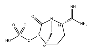 (2S,5R)-2-carbamimidoyl-7-oxo-1,6-diazabicyclo[3.2.1]octan-6-yl hydrogen sulfate|