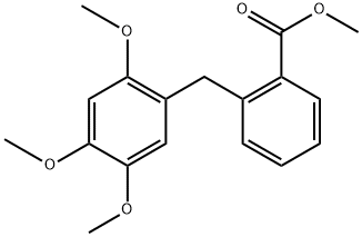 2-(2,4,5-三甲氧基苄基)苯甲酸甲酯, 2699792-51-1, 结构式