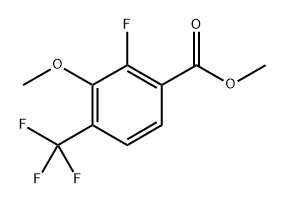 Methyl 2-fluoro-3-methoxy-4-(trifluoromethyl)benzoate Structure