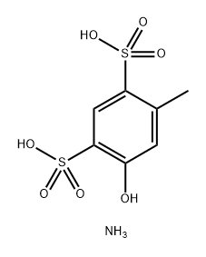 聚甲酚磺醛杂质3NH4,2702366-48-9,结构式