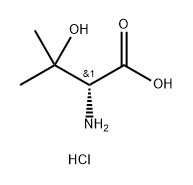 (R)-2-Amino-3-hydroxy-3-methylbutanoic?acid hydrochloride,2702428-14-4,结构式